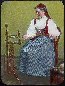 Image of A House Wife at her Work
